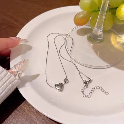 Silver Heart Necklace