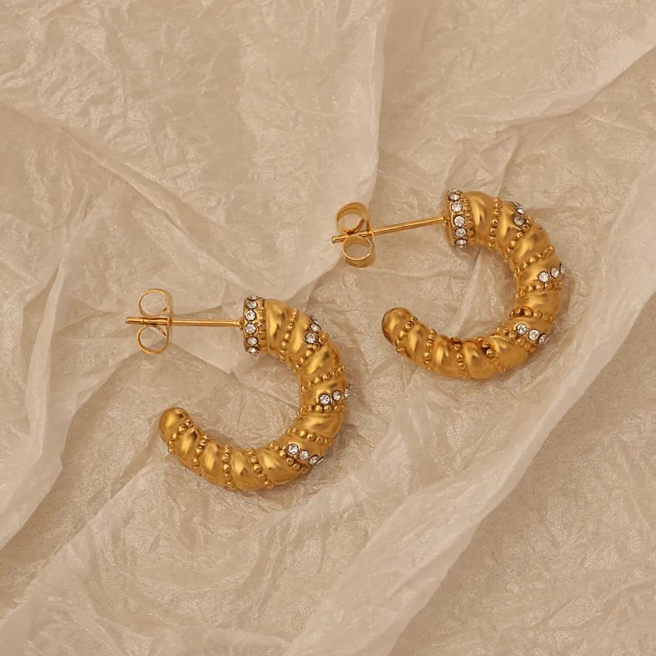Zimer Twisted Hoop