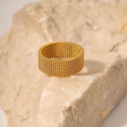 Mesh Band Ring