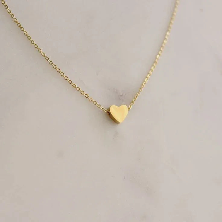Flat Heart Necklace