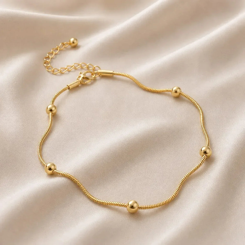 Ball Chain Anklets